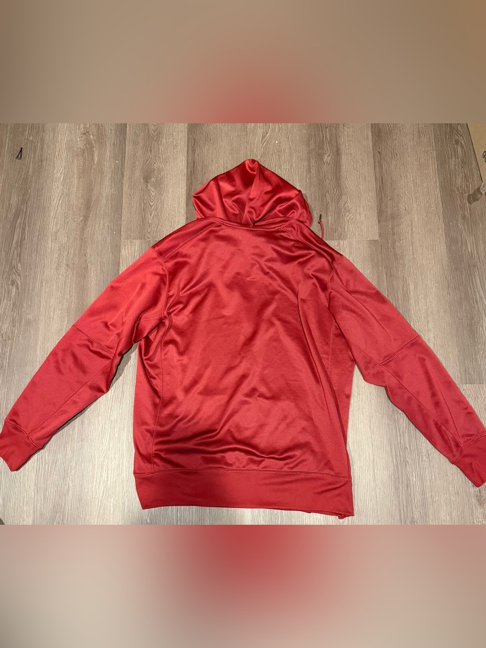 Jordan Red Hooded Full-Zip Jacket University of Oklahoma OU - Picture 3 of 3